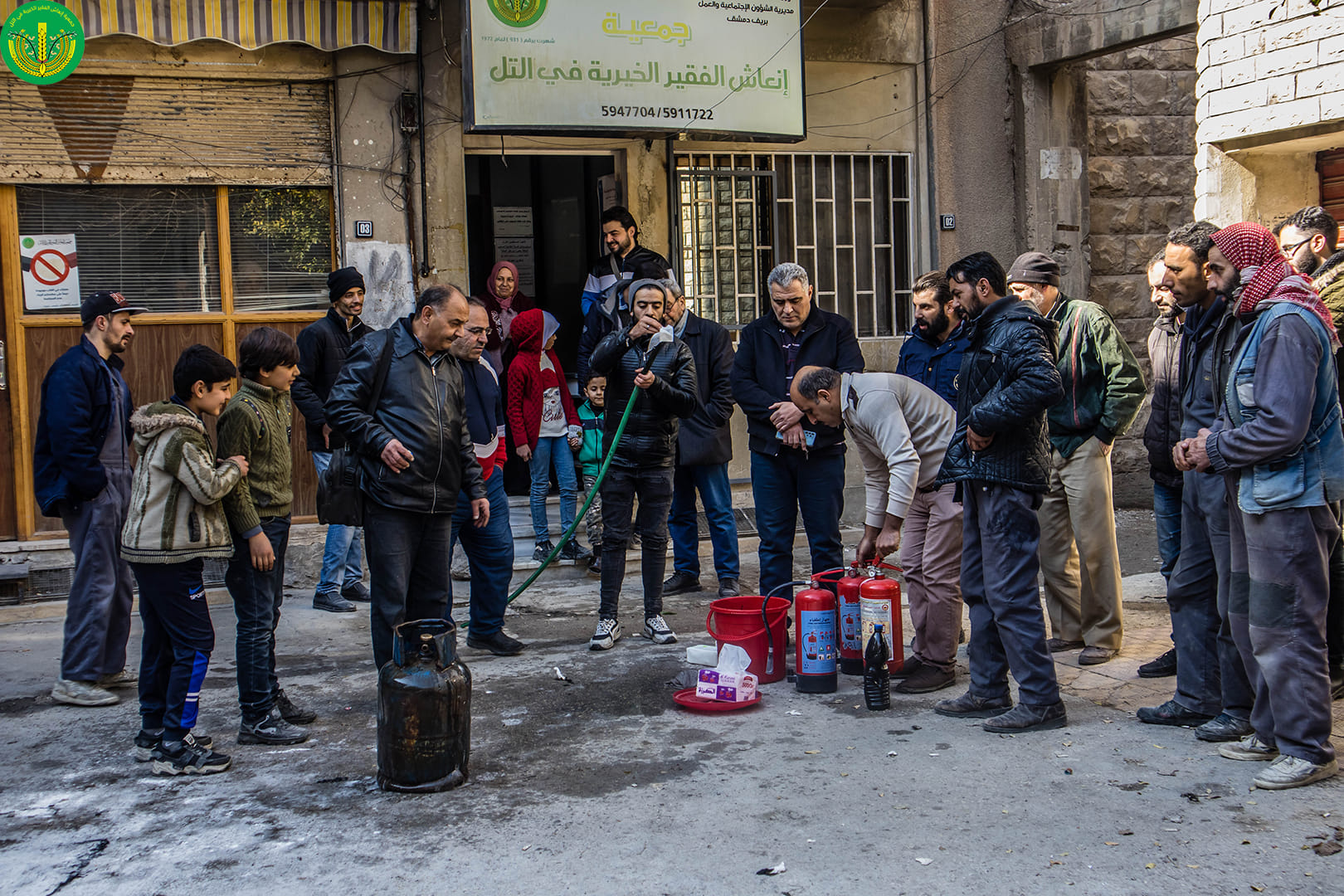 طرق إخماد الحرائق وطرق الإخلاء المنظم